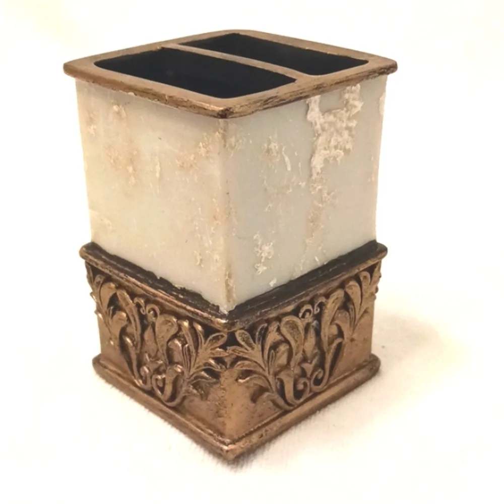 NEW! Toothbrush Holder Fancy‎ ITALIAN Style NEW! OFFICE PENCIL HOLDER